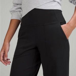 Align Wide Leg HR Pant - Black